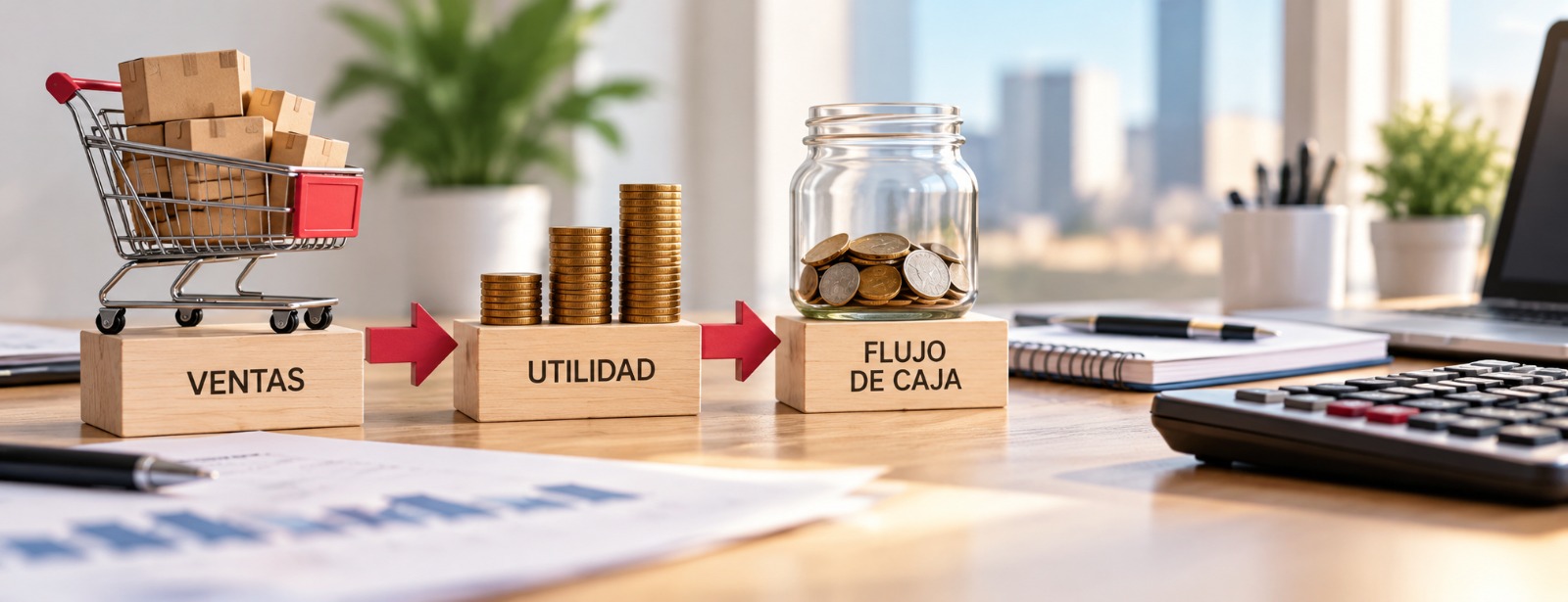 MÁS VENTAS, MENOS DINERO DISPONIBLE: LA DIFERENCIA ENTRE VENDER, GANAR Y TENER FLUJO DE CAJA