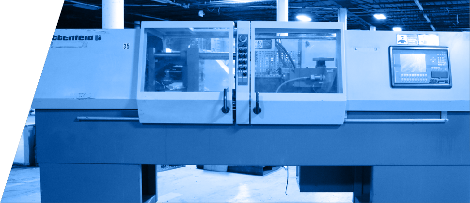 Used industrial machinery in excellent condition for plastics manufacturing